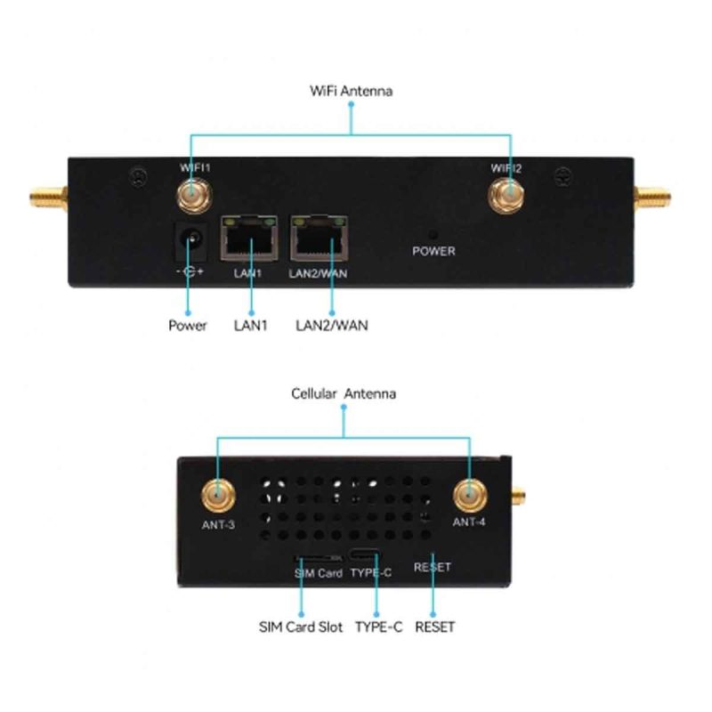 5G Indoor Professional Modem NR800 Dual Band AX1800 WiFi-6 - Image 2