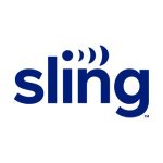 Promotional Sling TV Blue/Orange Streaming Service